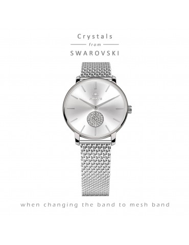 FIRAYS女士手錶| 藍寶石玻璃| 施華洛世奇水晶| 手術級不銹鋼| 日本石英機芯| 38毫米