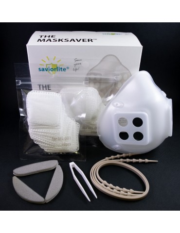 The Masksaver harmless, biodegradable, recyclable and reusable mask (1 Box included 60 filters) X 10 boxes (FREE SHIPPING)